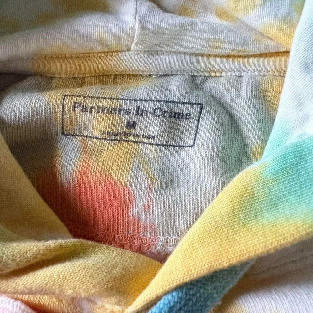 Partners in Crime LV Mongram Tie-Dye Hoodie